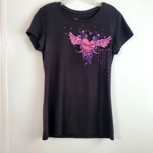 Gardenfire T-shirt Womens Juniors Graphic Medium Short Sleeve Christian